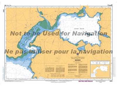 3411 - Sooke Nautical Chart