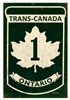 TransCanada ON Vintage Metal Sign