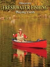 Discover Freshwater Fishing - Playing Cards. Playing cards with 52 different images of freshwater fishing. A different image on every card!
