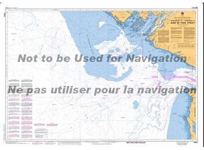 3602 - Approaches to Juan de Fuca Strait Nautical Chart. Canadian Hydrographic Service (CHS)'s exceptional nautical charts and navigational products help ensure the safe navigation of Canada's waterways. These charts are the 'road maps' that guide mariner