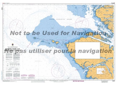 3605 - Quatsino Sound to Queen Charlotte Strait Nautical Chart. Canadian Hydrographic Service (CHS)'s exceptional nautical charts and navigational products help ensure the safe navigation of Canada's waterways. These charts are the 'road maps' that guide