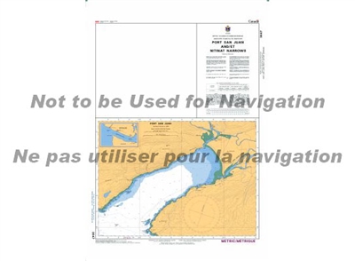 3647 - Port San Juan and Nitinat Narrows Nautical Chart. Canadian Hydrographic Service (CHS)'s exceptional nautical charts and navigational products help ensure the safe navigation of Canada's waterways. These charts are the 'road maps' that guide mariner