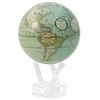 MOVA Globe Cassini Sea Foam - 4.5 Inch. MOVA Globe recreates the earth's perpetual motion in space, on your desktop, or even in the palm of your hand. These globes float at a perfect point of balance between gravitational forces and the buoyant forc