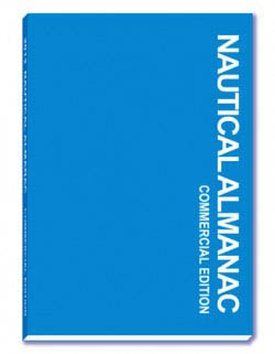 Nautical Almanac - Commercial Edition Book. The cornerstone for all celestial navigation, listing the celestial bodies used for navigation, a sight reduction table, and other information valuable to the offshore navigator. The content of this edition is i