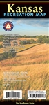 Kansas Benchmark Recreation Map. The Kansas Recreation Map is the first map product to show the real richness of recreation potential in The Sunflower State. One side provides a full state map that features Public Lands, extensive highway detail, point to