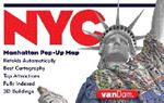 Manhattan Pop-Up Map - vanDam