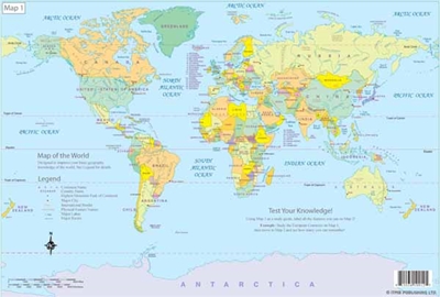 World Educational Map Set ITMB