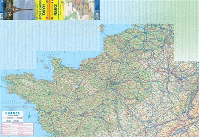 France is such a well-known travel destination that it needs no description. However, this map does. It is completely new cartography, courtesy of one of Europe's leading production houses, and is more detailed than our previous version. The map is printe