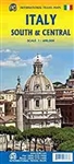 Italy South & Central Road Map. This map combines with Italy North to portray the country in a better scale than is possible in one map. This sheet actually starts at Firenze (Florence) and extends south through the peninsula to Naples before one has to t