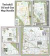 The Techskill Oil and Gas map bundle includes four maps. Item #422011 - Alberta NGL / LPG Map Item # 422012 Alberta Effluent / Crude Oil Map Item # 422014 - British Columbia Oil and Gas Map Item # 422015 - Saskatchewan Oil and Gas Map. Save 15%