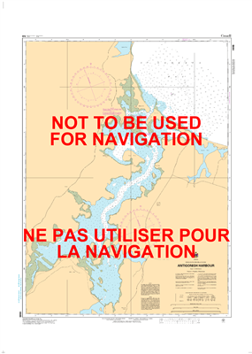 4446 - Antigonish Harbour- Canadian Hydrographic Service (CHS)'s exceptional nautical charts and navigational products help ensure the safe navigation of Canada's waterways. These charts are the 'road maps' that guide mariners safely from port to port. Wi