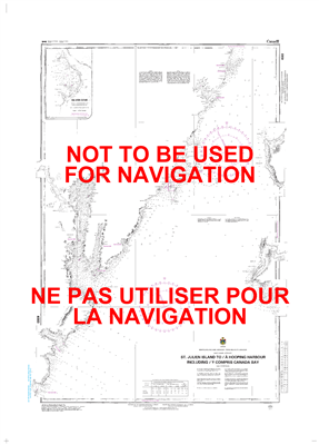 4583 - St. Julien Island to Hooping Harbour including Canada Bay - Canadian Hydrographic Service (CHS)'s exceptional nautical charts and navigational products help ensure the safe navigation of Canada's waterways. These charts are the 'road maps' that gui