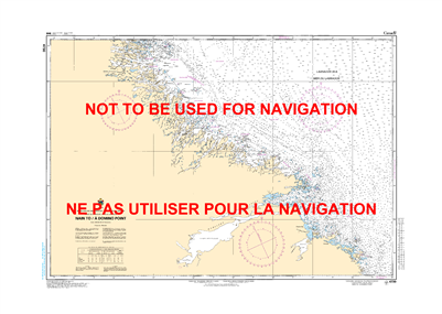 4730 - Nain to Domino Point - Canadian Hydrographic Service (CHS)'s exceptional nautical charts and navigational products help ensure the safe navigation of Canada's waterways. These charts are the 'road maps' that guide mariners safely from port to port.