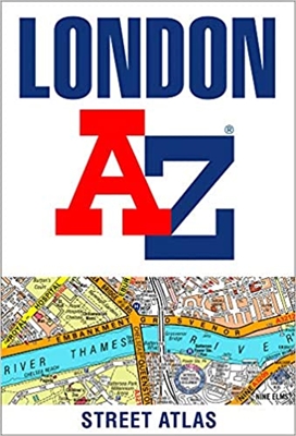 London England - Detailed Tourist Street Atlas. This detailed map of London England is a full color, paperback street atlas featuring 155 pages of continuous street mapping that covers Barnet, Chingford, Dagenham, Sidcup, Chislehurst, Farnborough, Croydon