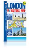 London England Visitors Map. This color foldout map of central London is designed especially for the tourist and covers an area extending to St. Johns Wood, Regents Park, Kings Cross, Shoreditch, Tower Bridge, Bermondsey, Newington, Westminster, Sloane Sq