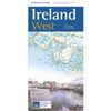 Ireland West Travel & Road Map by the Ordinance Survey. This is a one map from a series of four to cover Ireland. Whether you are on a motoring tour or exploring cross-country, these maps show you how to get there. They contain a clear presentation of the