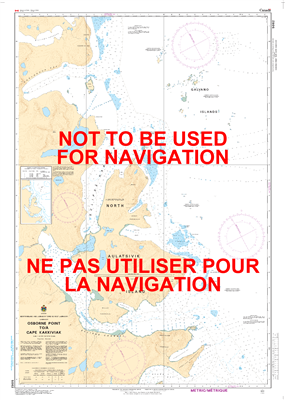 5062 - Osborne Point to Cape Kakkiviak - Canadian Hydrographic Service (CHS)'s exceptional nautical charts and navigational products help ensure the safe navigation of Canada's waterways. These charts are the 'road maps' that guide mariners safely from po