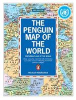 Folded World Map by Penguin. Clear, colorful, crammed with information and up to date, The Penguin Map of the World is a unique concept in maps. For the first time, Michael Middleditch's revised edition includes all the flags of the world and updated poli