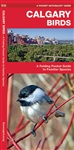 Calgary Birds pocket guide. The familiar magpie is one of over 200 of species of birds inhabiting the diverse ecosystems found throughout the Calgary region. This beautifully illustrated guide highlights over 140 familiar and unique species and includes a