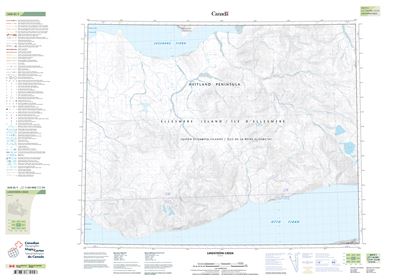 560D01 - LINDSTR™M CREEK - Topographic Map