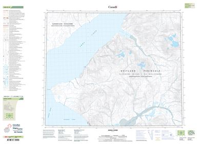 560D08 - EMMA FIORD - Topographic Map