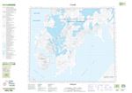 560D10 - AUDHILD BAY - Topographic Map