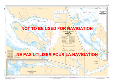 5625 - Schooner Harbour to Baker Lake - Canadian Hydrographic Service (CHS)'s exceptional nautical charts and navigational products help ensure the safe navigation of Canada's waterways. These charts are the 'road maps' that guide mariners safely from por
