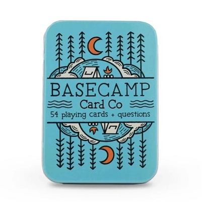 Basecamp Cards Second Edition - The Outdoor Game. Basecamp Cards feature 52 plus 2 icebreaking questions in a unique deck of playing cards. Ranging from thought-provoking to goofy, these cards will provide endless fun at camp, the crags or the coffee tabl