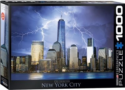 New York City World Trade Center - 1000 Piece Puzzle. If you can make it here, you can make it anywhere. A symbol of pride, resilience, and the finishing touches on the worlds greatest skyline, The World Trade Center.
Strong high-quality puzzle pieces. T