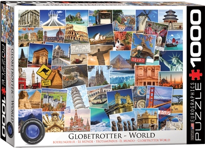 Globetrotter World Puzzle 1000 Pieces