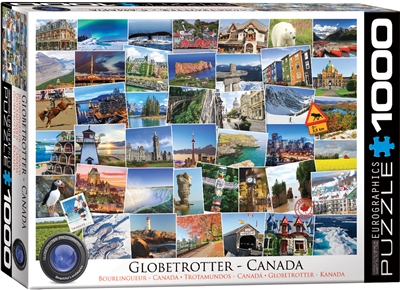 Globetrotter Canada Puzzle 1000 Pieces