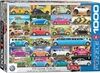 VW GONE PLACES - PUZZLE - 1000 PC. High quality puzzle of various Volkswagons .A perfect gift for the VW enthusiast in your life.