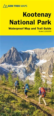 Kootenay National Park Trail Map & Guide - Gem Trek. This map covers all of Kootenay National Park, from Castle Mountain Junction south through Radium to Windermere. All the official hiking and mountain biking trails in Kootenay National Park are shown on