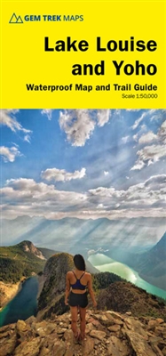 Lake Louise & Yoho Trail Map & Guide - Gem Trek. The Lake Louise and Yoho National Park areas offer some of the most scenic and accessible hiking trails in the entire Canadian Rockies. This map - relief-shaded and on waterproof material - covers all six o