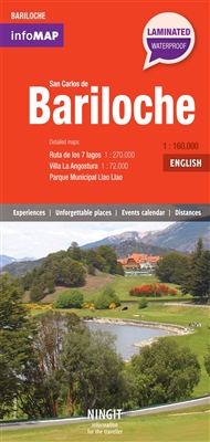 Bariloche Argentina regional map