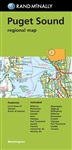 Puget Sound Regional Map by Rand McNally. Includes communities Bellevue, Bremerton, Edmonds, Everett, Kent, Olympia, Port Townsend, Seattle, Tacoma, Vancouver and Victoria, BC. Includes parks, points of interest, airports, county boundaries and vicinity m