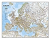 Europe Political Wall Map - National Geographic. Includes the countries and major cities of Albania, Armenia, Austria, Azerbaijan, Belarus, Belgium, Bosnia & Herzegovina, Bulgaria, Croatia, Cyprus, Czech Republic, Denmark, Estonia, Finland, France, Georgi