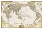 World Executive Pacific Centered National Geographic Wall Map. National Geographic's World map is the standard by which all other reference maps are measured. The World map is meticulously researched and adheres to National Geographic's convention of maki
