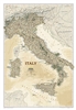 Italy Executive National Geographic Wall Map. This elegant, richly colored antique-style map features the incredible cartographic detail that is the trademark of National Geographic quality. In addition to detailed reference information - country boundari