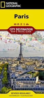 Paris City Destination Map & Travel Guide. Durable, lightweight, waterproof map of Paris, France which includes points of interest, inset map, transit system, travel information and top attractions such as the Eiffel Tower, Notre Dame, Latin Quarter, Vers