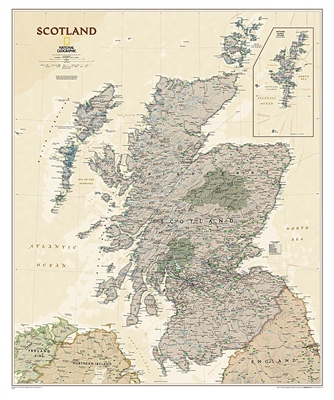 The Scotland Executive National Geographic Wall Map is an exceptional cartographic masterpiece, setting the gold standard for comprehensive and detailed geographical representation. As one of the largest and most meticulous maps available, it opens up an