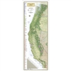Pacific Crest Trail USA Wall Map - National Geographic. National Geographic's map of the Pacific Crest Trail is ideal for fans and hikers of this magnificent National Scenic Trail. It makes a great planning tool or as reference to track progress on the 2,
