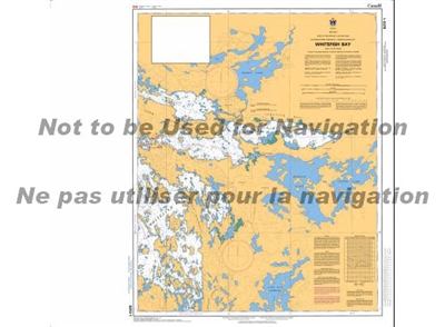 6213 - Whitefish Bay Nautical Chart. Canadian Hydrographic Service (CHS)'s exceptional nautical charts and navigational products help ensure the safe navigation of Canada's waterways. These charts are the 'road maps' that guide mariners safely from port t