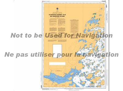 6216 - Sturgeon Channel to Big Narrows Island Nautical Chart. Canadian Hydrographic Service (CHS)'s exceptional nautical charts and navigational products help ensure the safe navigation of Canada's waterways. These charts are the 'road maps' that guide ma
