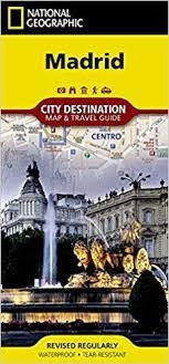 Madrid National Geographic Destination City Map