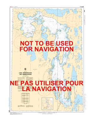 6270 - Lake Winnipegosis - Canadian Hydrographic Service (CHS)'s exceptional nautical charts and navigational products help ensure the safe navigation of Canada's waterways. These charts are the 'road maps' that guide mariners safely from port to port. Wi