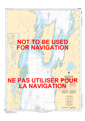 6272 - Red Deer Point to North Manitou Island - Canadian Hydrographic Service (CHS)'s exceptional nautical charts and navigational products help ensure the safe navigation of Canada's waterways. These charts are the 'road maps' that guide mariners safely
