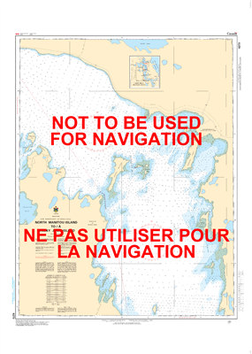 6273 - North Manitou Island to Whiskey Jack Island - Canadian Hydrographic Service (CHS)'s exceptional nautical charts and navigational products help ensure the safe navigation of Canada's waterways. These charts are the 'road maps' that guide mariners sa