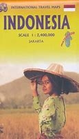 Indonesia waterproof travel map with Jakarta. The island archipelago called Indonesia consists of hundreds of islands spread over the Pacific Ocean. As a country, Indonesia is too large to be shown in proper detail on one sheet, albeit double sided, at a