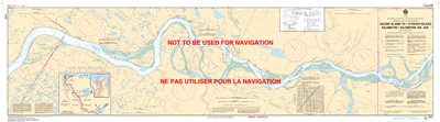 6416 - Saline Island to Police Island - Canadian Hydrographic Service (CHS)'s exceptional nautical charts and navigational products help ensure the safe navigation of Canada's waterways. These charts are the 'road maps' that guide mariners safely from por